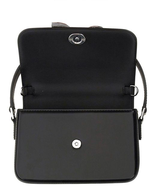 Self-Portrait Black Leather Micro Bag