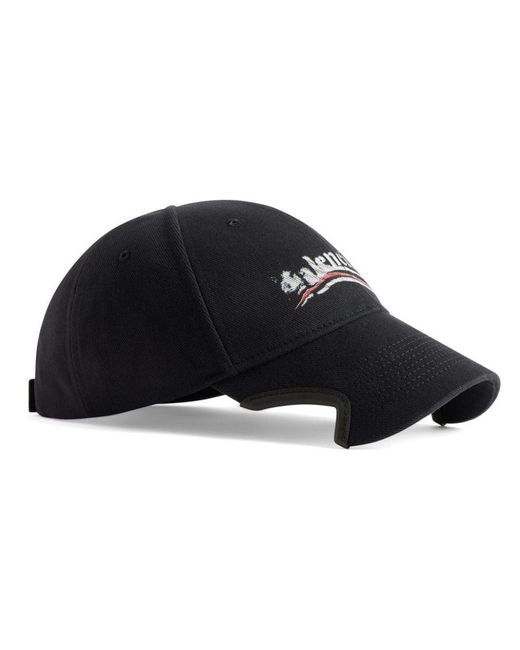 Balenciaga Black Caps & Hats for men