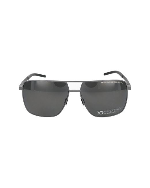 Porsche Design Gray Sunglasses for men