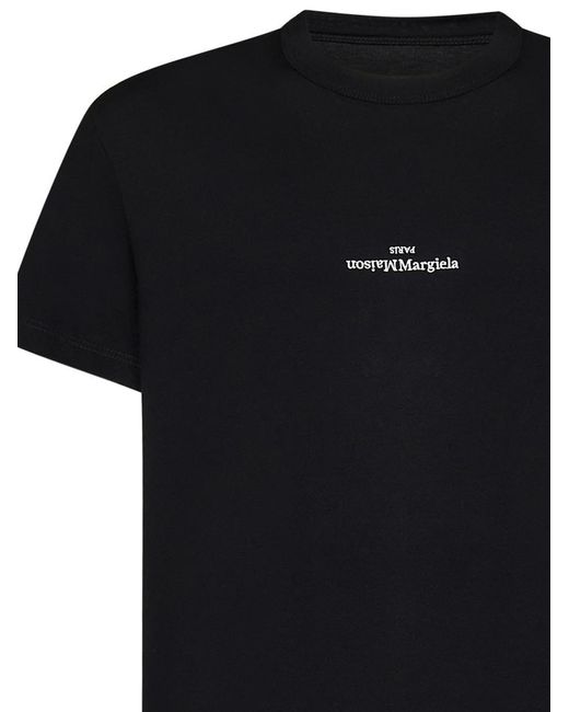 Maison Margiela Black T-Shirt for men