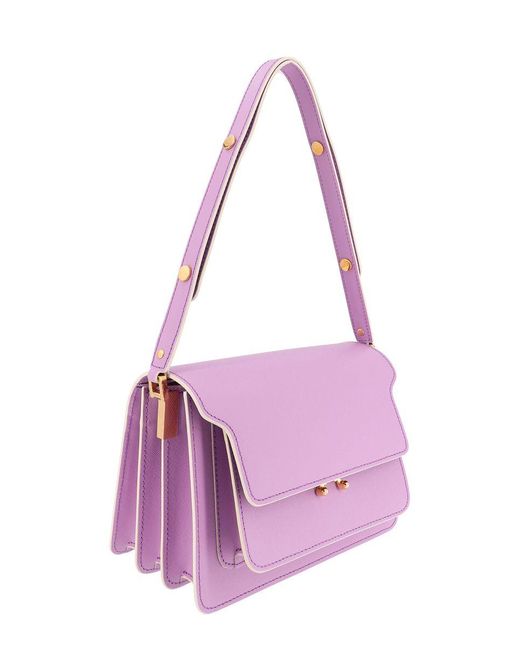 Marni Purple Trunk Bag
