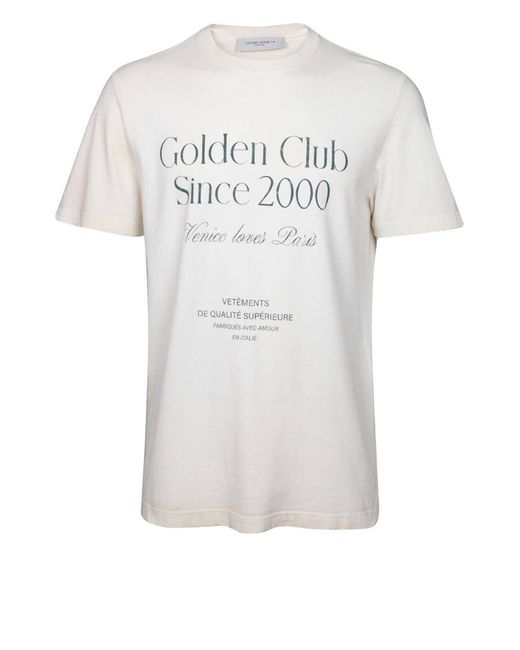Golden Goose Deluxe Brand White Shirt for men
