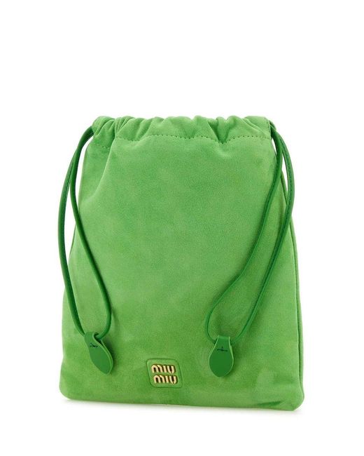 Miu Miu Green Beauty Case