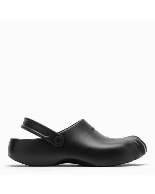 Balenciaga Black Slip-On Sunday Molded for men