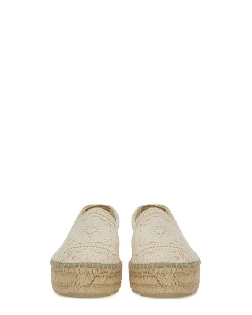 Manebí Natural Espadrille Double Sun