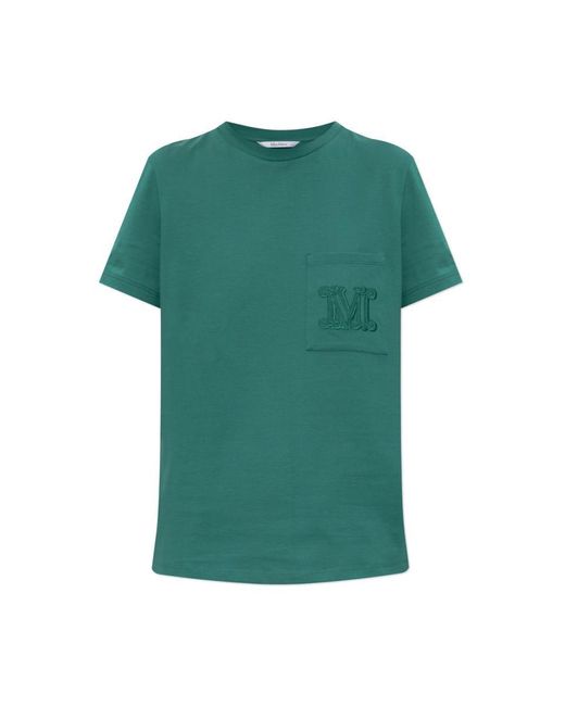 Max Mara Green T-Shirt "Papaia"