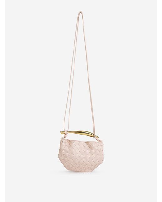 Bottega Veneta White Sardine Mini Handbag