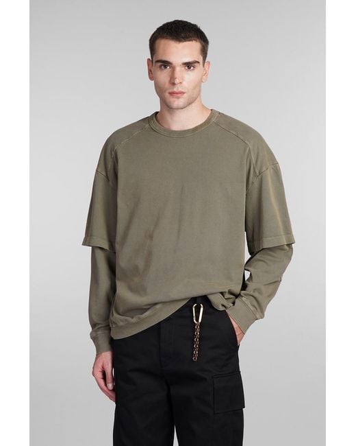 DARKPARK Green Theo T-Shirt for men