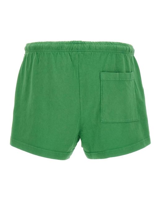 Sporty & Rich Green 'Src' Shorts