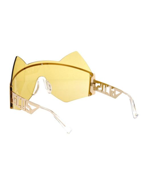 Gcds Yellow Gd0002 Sunglasses