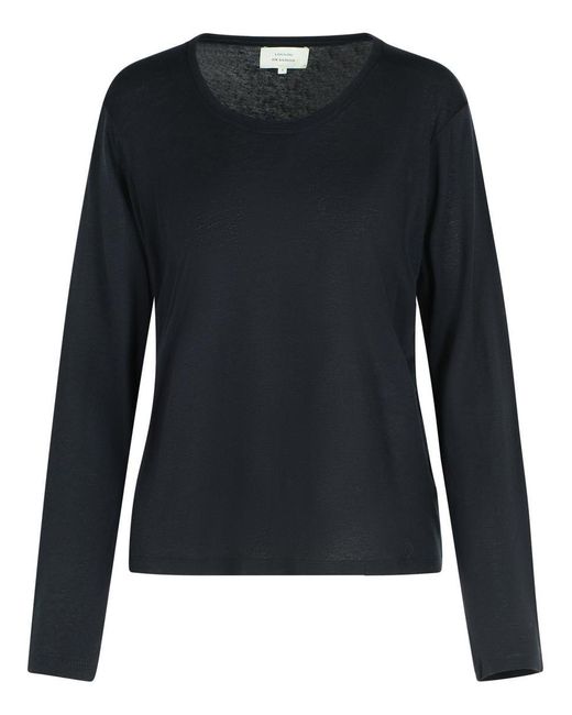 Loulou de Saison Black Wool Blend Sweater