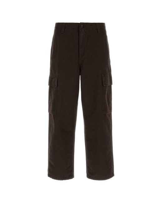 Carhartt Black Chocolate Canvas Kade Cargo Pant for men