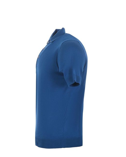 FILIPPO DE LAURENTIIS Blue T-Shirts And Polos for men