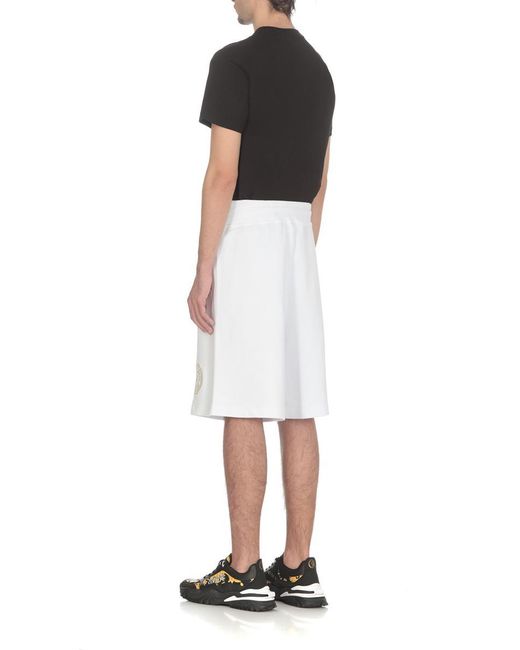 Versace White Shorts for men
