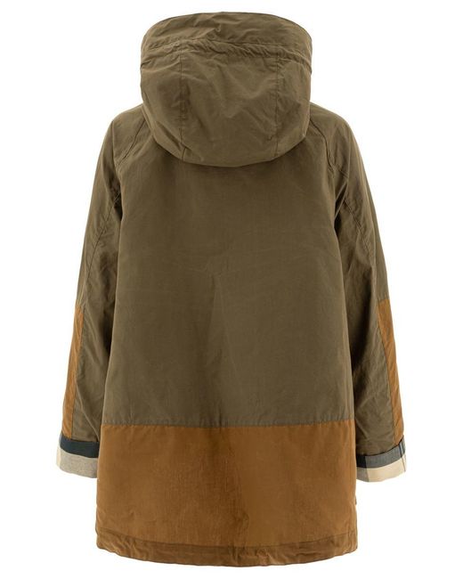 Barbour Green Cotton Jacket For