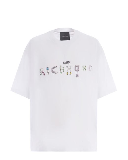 RICHMOND White T-Shirts And Polos for men