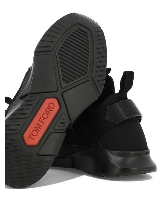 Tom Ford Black "Jago" Sneakers for men