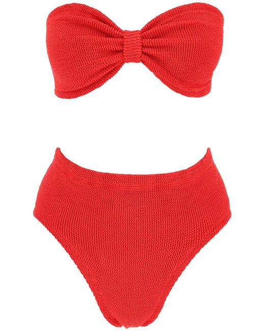 Hunza G Red Ruby Bikini Set