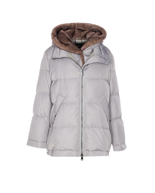 Lou Andrea Gray Coats