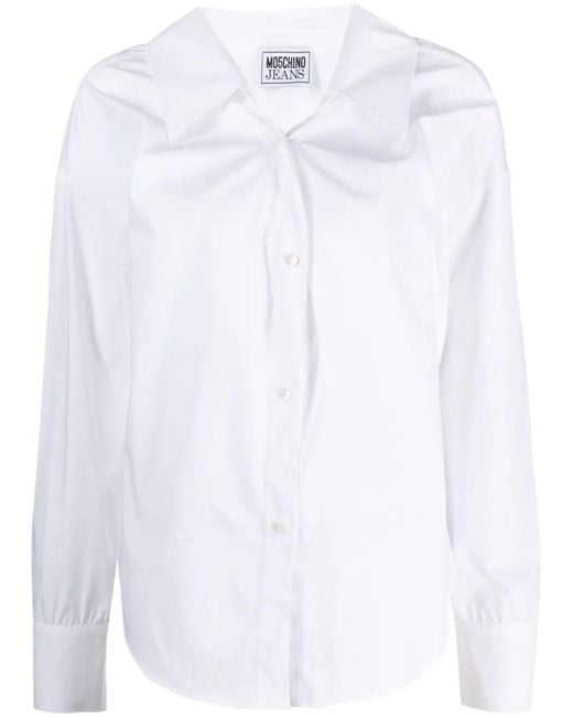 Moschino Jeans White Shirt Clothing