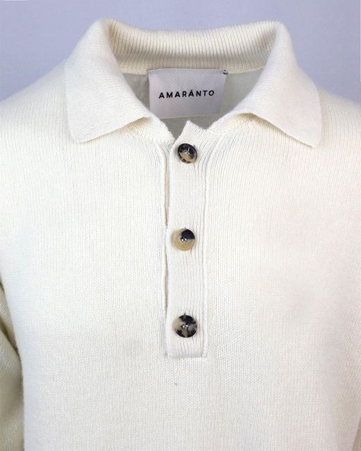 Amaranto Gray Sweater for men