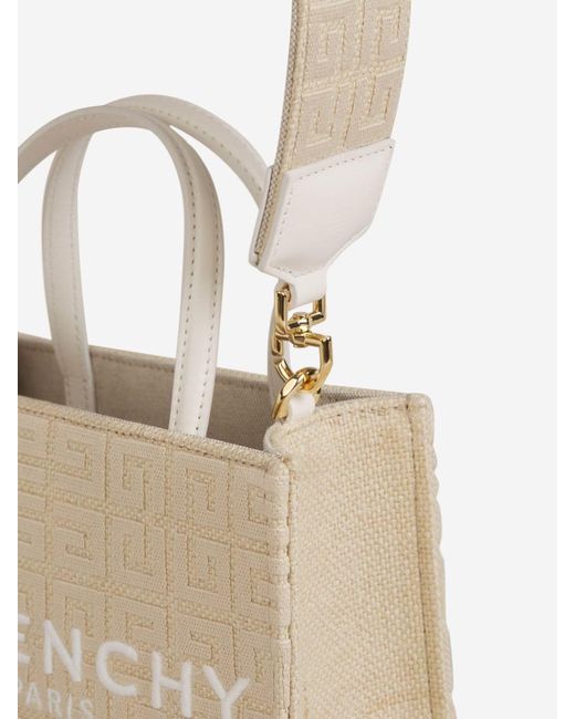 Givenchy White Mini Tote Bag