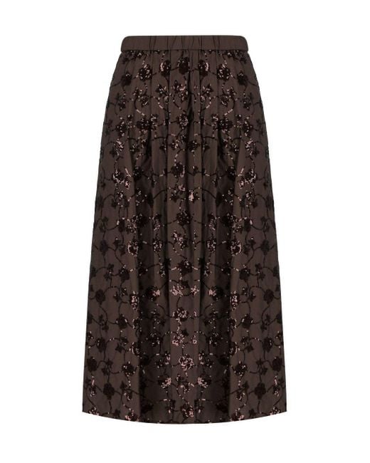 Weekend by Maxmara Brown Tembra Skirt