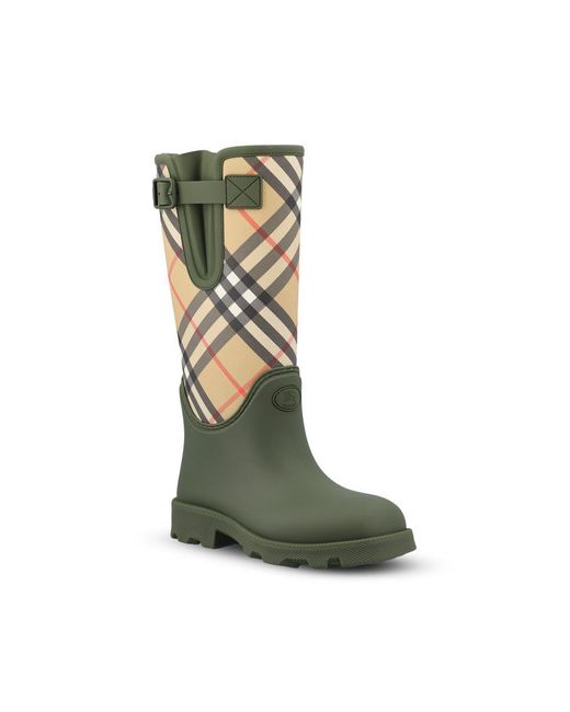 Burberry Green Boots