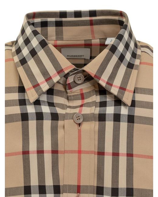 Burberry Brown Shirt for men