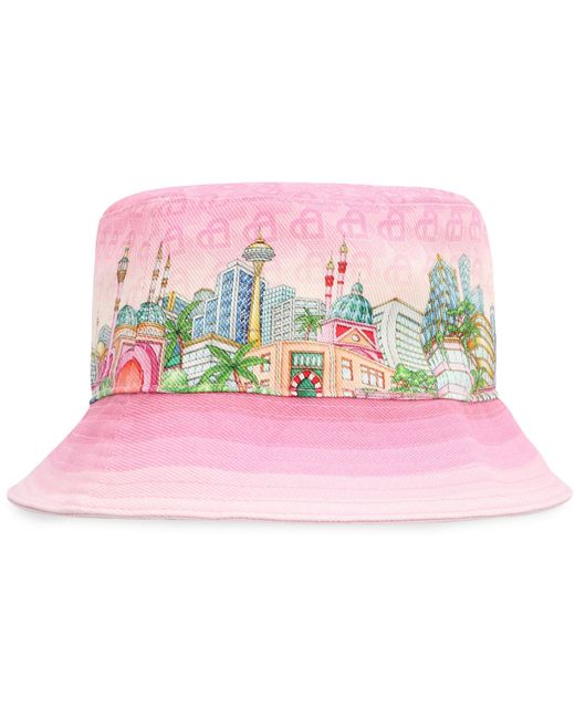 Casablancabrand Pink Bucket Hat