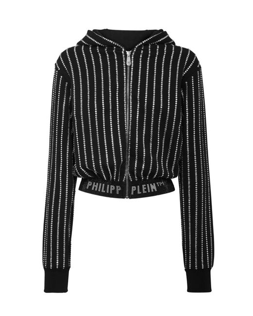 Philipp Plein Black Sweaters