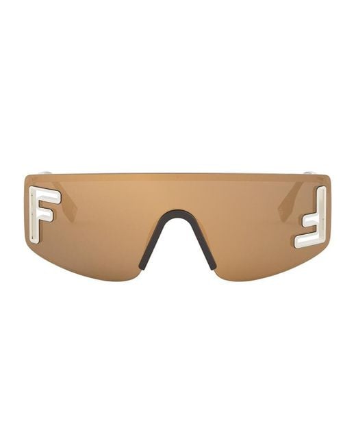 Fendi Brown Sport Sunglasses for men