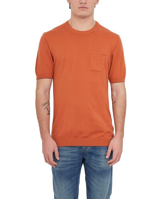 Daniele Alessandrini Orange T-Shirts & Tops for men
