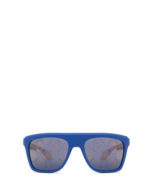 Gucci Sunglasses in Blue for Men Lyst UK