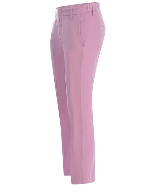 Dondup Pink Trousers "Ariel 27Inches"