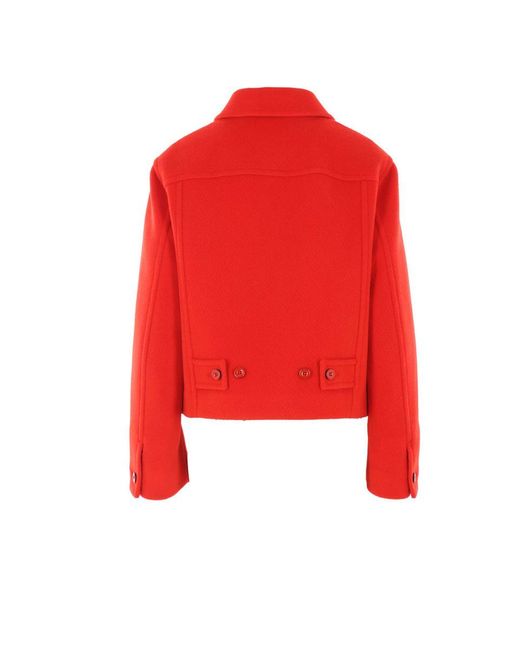 Jil Sander Red Coats
