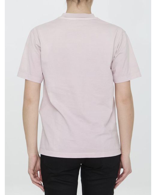 Off-White c/o Virgil Abloh Pink Laundry Casual T-Shirt