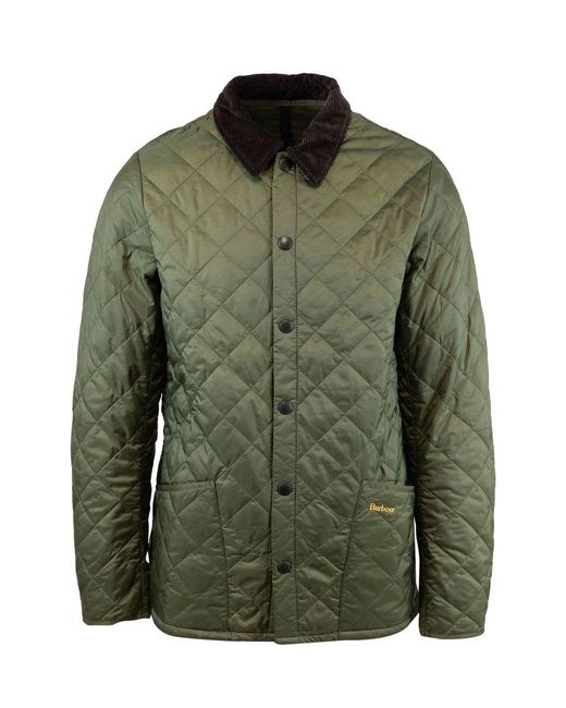 Barbour Jacket in Green for Men Lyst Canada