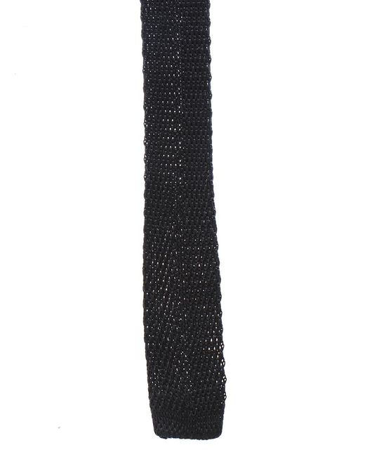 Daniele Alessandrini Black Tie Stripes for men
