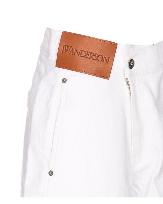 J.W. Anderson White Jw Anderson Jeans