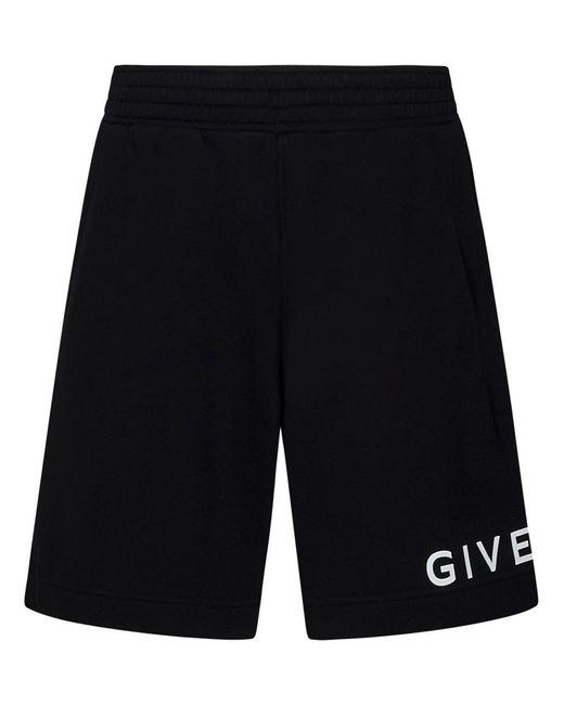 Givenchy Black Archetype Shorts for men