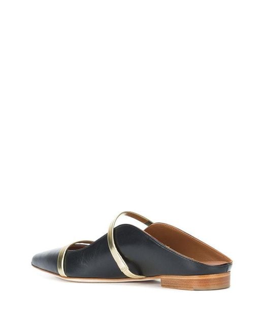 Malone Souliers Black Sandals
