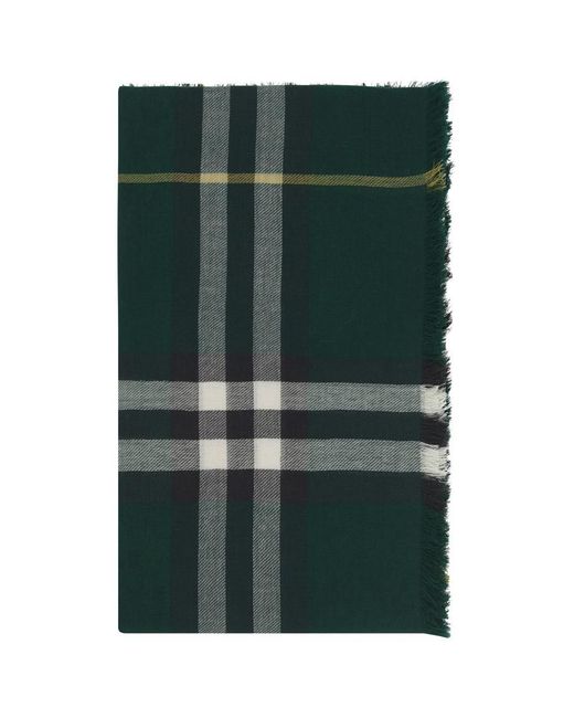 Burberry Green Scarves