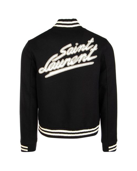 Saint Laurent Black Jackets for men