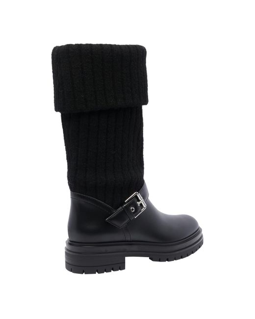 Gianvito Rossi Black Thurso Boots