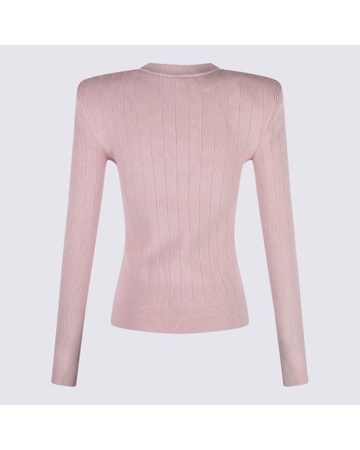 Balmain Pink Sweaters