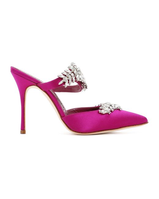 manolo blahnik lurum pink