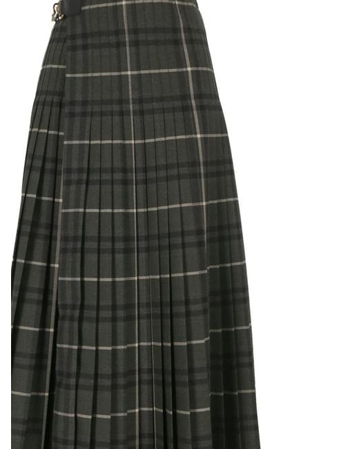 Burberry Gray Skirts