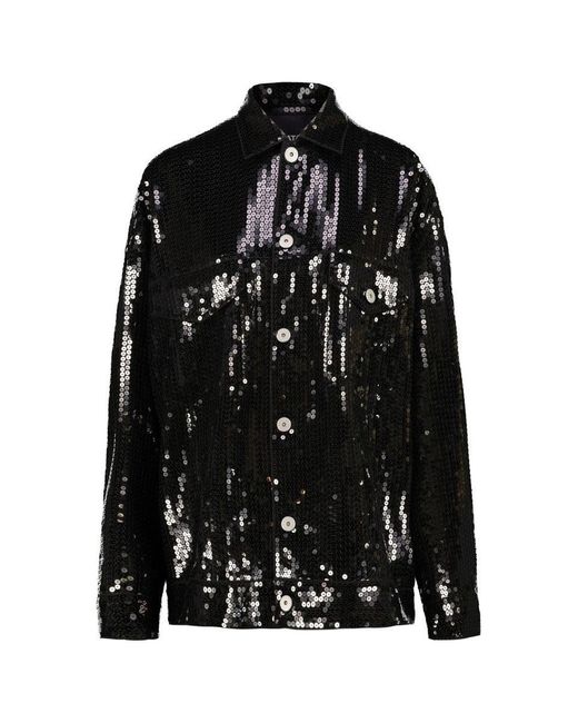 Junya Watanabe Black Sequin Jacket