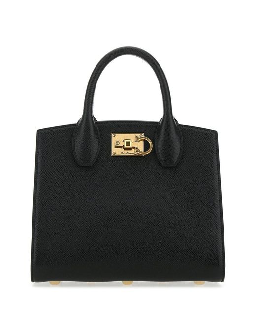 Ferragamo Black Handbags